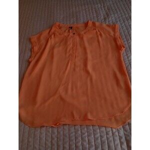 Women's L Maurice's Blouse Shirt Sheer